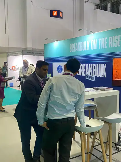 Cleanship stand at Breakbulk Middle East 2025, Dubai World Trade Centre (18 of 28)