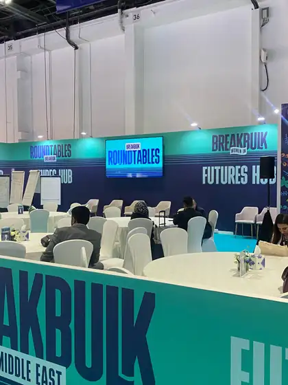 Cleanship stand at Breakbulk Middle East 2025, Dubai World Trade Centre (23 of 28)