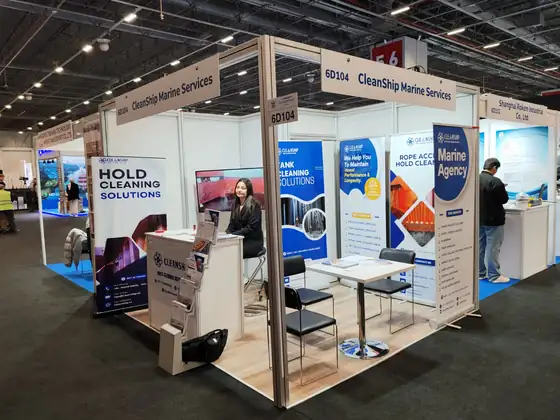 Cleanship stand 6D104 at Expomaritt Exposhipping Istanbul 2025
