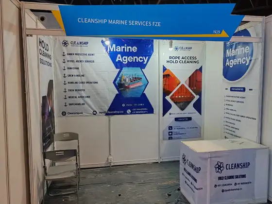 Cleanship Marine Services FZE stand N19 at World Breakbulk Expo 2025, Shanghai