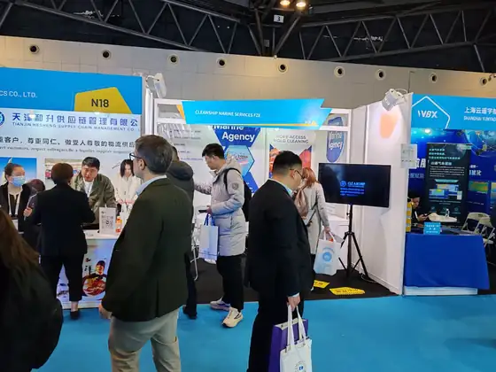 Cleanship Marine Services FZE stand N19 at World Breakbulk Expo 2025, Shanghai (6 of 14)