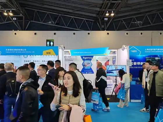 Cleanship Marine Services FZE stand N19 at World Breakbulk Expo 2025, Shanghai (12 of 14)